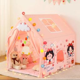 Tent House for Kids Snow White Play Tent House toys for boys and girls(Big)-image-1