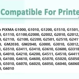 Kosh GI 790 Refill Ink Compatible For G1000,G1010,G2000,G2010,G2012,G4010 Printer Black Ink Bottle image 3