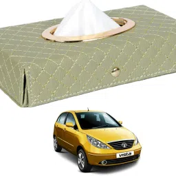 Cross-Beige Tissue Box Leatherette-471 Vehicle Tissue Dispenser-picture-11