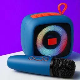 Nilesawar X377 Karaoke Mic and Bluetooth Speaker – Perfect for Home, Travel & Parties 5 W Bluetooth Speaker-image-88