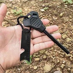 Flint Match Spark Fire Starter Magnesium Rod for Outdoor Camping Survival Tool Flint Fire Starter Striker Included-picture-1