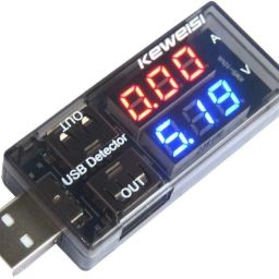 USB Charger Doctor Current Voltage Charging Detector Battery Voltmeter Ammeter Voltmeter-16
