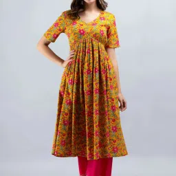 Women Cotton Blend Kurta Palazzo Dupatta Set-image-36