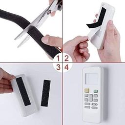 DIVUE Self Adhesive Hook and Loop Tape, Velcro Tapes Double Side Mounting Tape for Office use, Photo Frames, Mosquito net, Multipurpose Adhesive Hook Loop Tape for Crafting & Wall Hanging(5M x 25mm) image 3