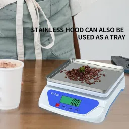 HOMEVERSE Digital Kitchen Weighing Scale | 10kg x 1g Precision, LCD Display Weighing Scale image 3