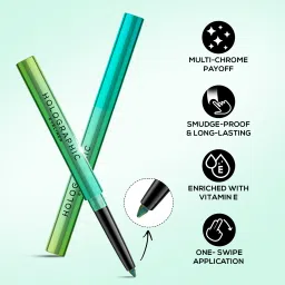 renee Holographic Eyeliner, Quick-Drying Formula with Monochrome Effect, Smudge-Proof 0.4 g image 2