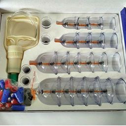 R A Products 24 vacuum cupping 4 Vacuum Cups Chinese Medicine Magnet Therapy Cupping Set Acupuncture Massager Massager-3