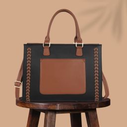 Women Black Tote-image-6
