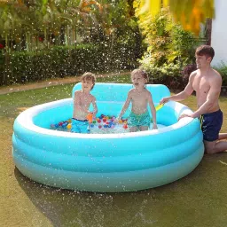Family Lounge Pool (IND*31) With Pump Inflatable Swimming Pool-image-49