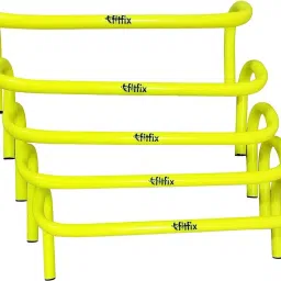 Hurdles for Field Training and Speed Coordination 6" (Pack of 5) Plastic Speed Hurdles-10