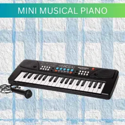 (Piano Keyboard) with Mic/37 Keys 8Rhythms, 8Tones, Portable Electronic ToyD235 (Piano Keyboard) with Mic/37 Keys 8Rhythms, 8Tones, Portable Electronic ToyD235 Analog Portable Keyboard-9