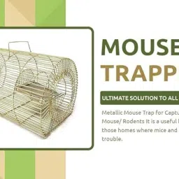 ratopolis mouse trap/rat trap/pinjra/muskal Iron Ultimate Solution to All Rat Problems Live Trap image 2