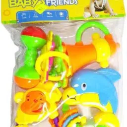 Baby friends rattle set Rattle (Multicolor) Rattle-image-6