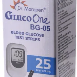 Dr. Morepen GlucoOne BG 05 25 Glucometer Strips-74