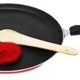Continuous Non Stick 2.6mm Thick Dosa Tawa - 26.5cm Dia Tawa 30 cm diameter (Aluminium, Non-stick) Paniarakkal 1 L capacity 30 cm diameter-image-58