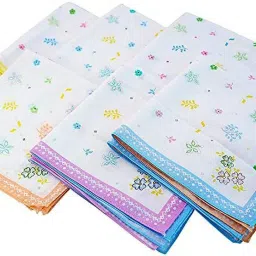 SARITE Cotton_Hankkerchief_13 ["Multicolor"] Handkerchief-image-19