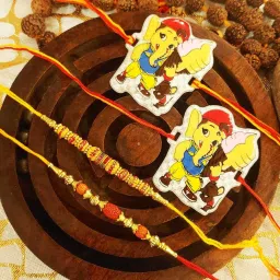 Kids Trendy_JMM1_Z1191 Assorted Rakhi Set-image-90