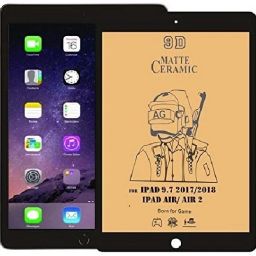 A-Allin1 Nano Glass for iPad Air 2 9.7inch, Flexible Nano Matte Amazing glass super-smooth touching with no lose in touch screen sensitivity-image-2