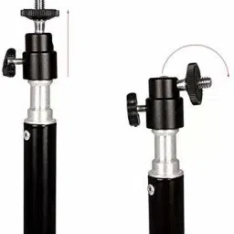 VTS 1/4 Screw Head Selfie Portable Foldable Light Tripod Stand with Phone Clip Tripod Kit-17