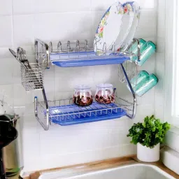Stainless Steel 18 x 12 Inches Kitchen Racks By Amol-picture-13