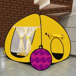 Foldable delightful patterns Popup Kids Play Tent House for Multi Purpose-picture-14