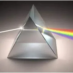 prism glass 50mm x 50mm for physics experiment Solid Prism-19