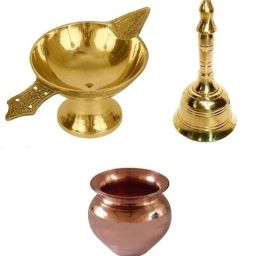 Brass (Pack of 3) Table Diya-image-82