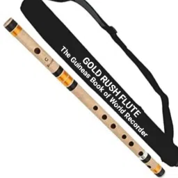 C Sharp Middle Professional Right hand Flute 18.5 Inch 45.7 CM Bansuri Bamboo Flute-63
