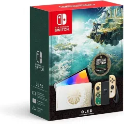 NINTENDO Switch OLED Handheld Portable Gaming Console 64 GB with Screen Protector-10