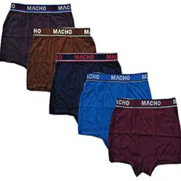 amul macho Pack of 5 Solid Men Trunk image 2