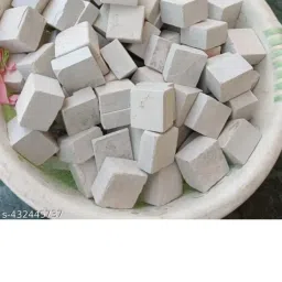 Slate pencil cube white extra weight White Slate pencil-image-29