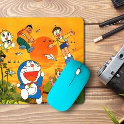Dia DORAEMON TEAM 01 MOUSE PAD, FOR COMPUTER, LAPTOP,MOUSE PAD, AVENGER MOUSE PADE, Non Slip Base Mousepad-image-99
