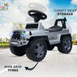 Stylish Manual Push Car Hummer Light & music For Kids-9