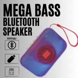 Shamsa A202 M412SP (PORTABLE) Dynamic Thunder Sound With High Bass 5 W Bluetooth Speaker image 2