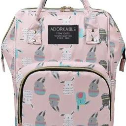 Backpack with Changing Station - Large Waterproof Baby Bag for Mom & Dad Normal-image-37