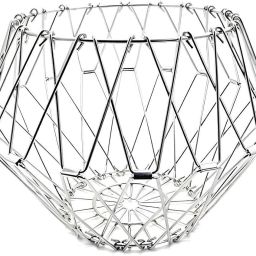 Multipurpose 8 in 1 shape convertible Basket Steel Fruit & Vegetable Basket-2