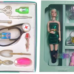 combo Doll House for Girls ,Play Set for Girls birthday gifts-image-8