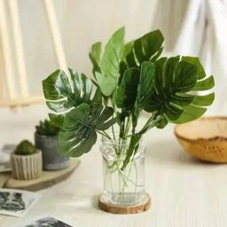 Artificial Leaf Big Monstera Palm Leaves For Gifting,Valentine day Decoration Bonsai Artificial Plant-image-75
