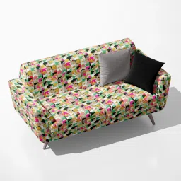 AZ5007995SOF_FB_RF_R-SP_D56^80_VL Geometric Retro Triangle D1 Velvet Sofa Fabric Sofa Fabric-picture-14
