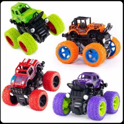 new_Mini Monster Trucks Friction Powered Cars for Kids 4 COMBO (Multicolor)-image-80