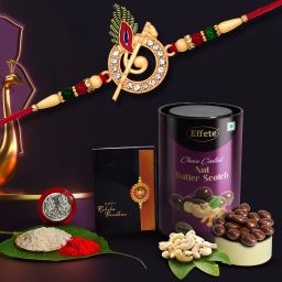 Rakhi For Brother |Rakhi with Chocolate | Rakshabandhan gift set |Y22K1_703_BS Assorted Gift Box-image-38