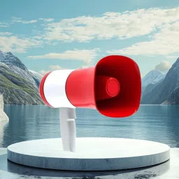 Handheld Megaphone with Siren, Microphone & Rechargeable for Outdoor EventsA85 King Bhopu Speaker (Portable Horn)Recorder Player & Sirens With Dual BatteryE85 Outdoor PA System-picture-11
