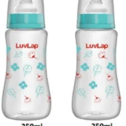 luvlap Natura flo Feeding Bottles Combo of 2 - 250 ml-picture-38