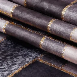 DREAM WEAVERZ Black & Grey Printed Table Runner image 3
