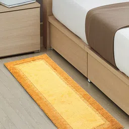 Saral Home Elyesse Yellow Rectangular Anti-Skid Runner-37