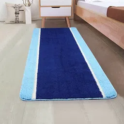 Saral Home Blue Colourblocked Anti-Skid Runner-47