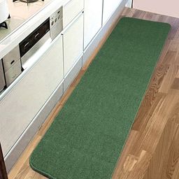 Saral Home Green Solid Anti-Slip Runner-47