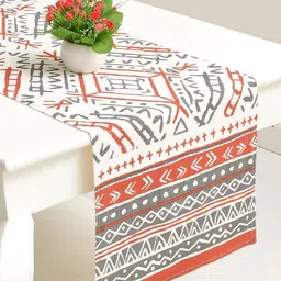 BLANC9 Multi-Coloured Printed Pure Cotton Table Runner-31