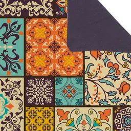 STITCHNEST Multicoloured Ethnic Printed 4 Seater Table Runner image 3