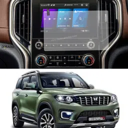 DORADO SHIELD Impossible Screen Guard for Navigation System Touch Screen Guard Compatible with MAHINDRA SCORPIO N 2022 (FACELIFT) (8 Inch) (Transparent)-15